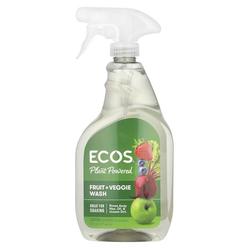 Earth Friendly Products Fruit & Vegetable Wash, 22...