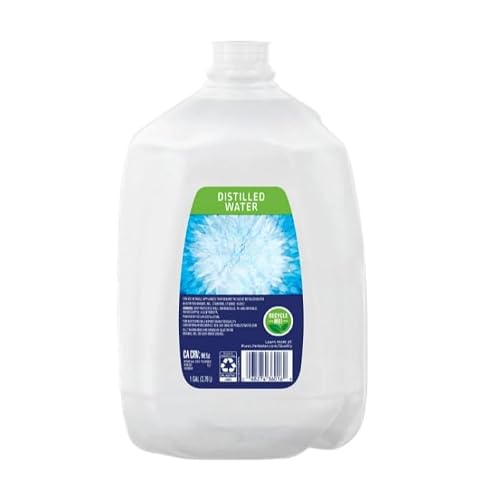 1 Gallon Distilled Water – Mineral-Free, Clean & Safe for Home Appliances- 1pack