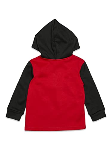 Image of Marvel Avengers Spider-Man Fleece Half Zip Hoodie Toddler to Big Kid Sizes (2T - 18-20)