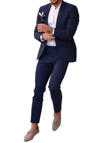 Costume pour hommes deux pièces idéal pour rester élégant en réunion d'affaires