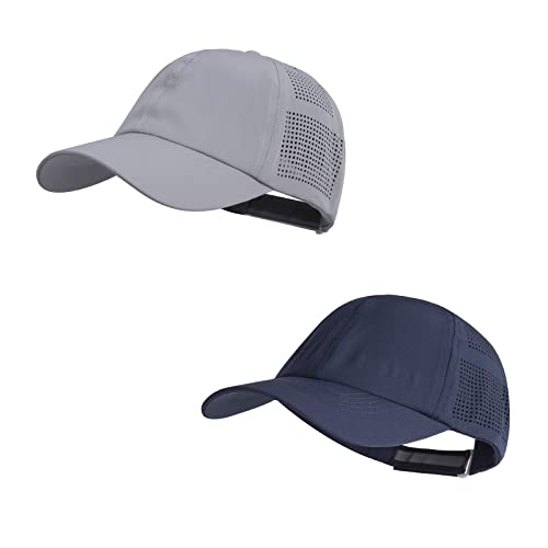Image of HH HOFNEN Women Quick Drying Baseball Cap Sun Hat Unstructured Golf Hat