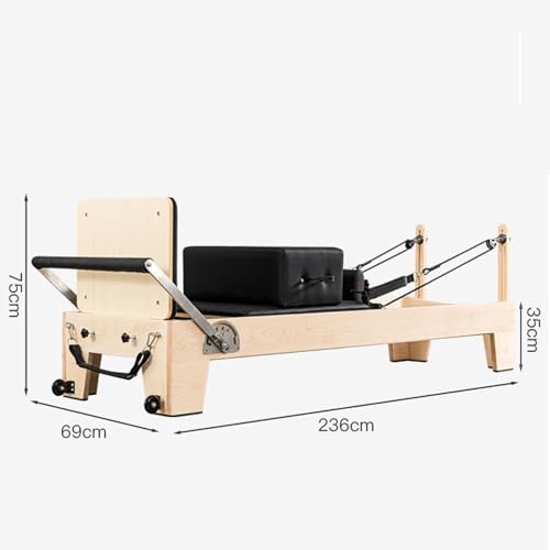 Pilates Reformer Being Folded with Care