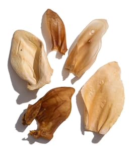 Orelha Bovina 300g Petisco Natural Para Cachorro Cães Pets Orelha de Boi Desidratada 100% Digestível