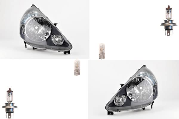 Johns Faro anteriore alogeno per Honda Jazz GD 05-08 Set di lampadine L R