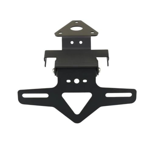 Support de plaque d'immatriculation moto 660 2024 anti-vibrations noir