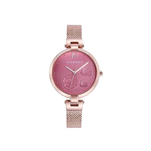 Montre Viceroy femme 42426-73 acier rose le cadeau parfait à offrir