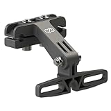 Compagnon Cyclable Fiable : Grâce à sa fixation antivibration, ce support maintient fermement votre phare de vélo en place pour améliorer la sécurité et le confort lorsque vous roulez sur des surfaces inégales ou des sentiers accidentés.