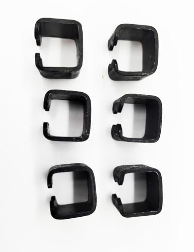 6 Pieces, Horizontal Double pump Jacks Floor Jack Replacement Claws and Clips Set, Fits 2-3Ton Capacity