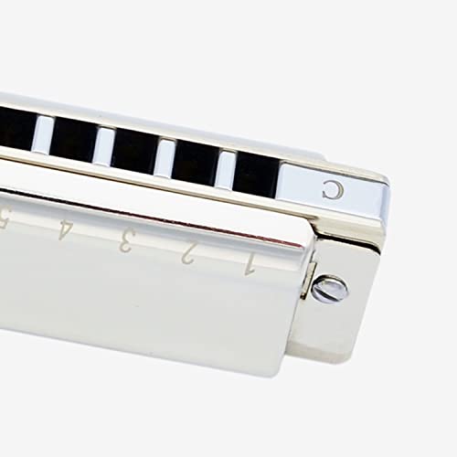 MEIeynt Harmonica Blues en C, 10 Trous Blues Harp Orgue à Bouche Harmonica Diatonique C Key avec Étui, Harmonicas pour… - Les Beatles, Paul McCartney, John Lennon, RIngo Starr, George Harrison MEIeynt Harmonica Blues en C, 10 Trous Blues Harp Orgue à Bouche Harmonica Diatonique C Key avec Étui, Harmonicas pour… – Image 7