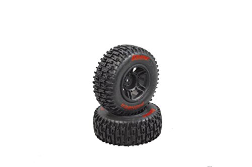 Preisvergleich Produktbild Jamara 050060 - Reifen+Felgen 1:10 SC-Pioneer SCRT10 v+h
