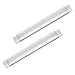 2x Neon Led Garage 60 cm Lampe Tube LED 20W Fluorescent Tubes Blanc Froid 6500K, Eclairage Lampe Led Cuisine Sous Meuble Atelier Entrepôt Salle passe-temps Lampe Fluorescent Tubes Sous Sol, Bureau