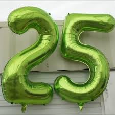 Image of Light Green 2 Balloon, Number Balloons 40 Inch, 2nd Balloon Number Birthday Decorations, Second Two Birthday Party Supplies, Number 2 Balloon