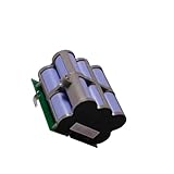 MeiHongHong Vacuum Spare Compatible for S5 PRO 2/S5 Smart，Compatible for Tineco Floor ONE ，21.6V Parts Cleaner Battery, Steam Cordless Floor Washer Accessories Lithium Ion Battery Pack(Purple)