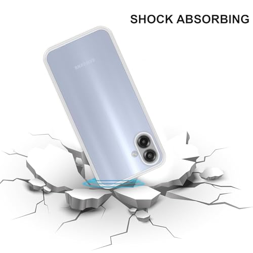 Image of Back Cover for Samsung Galaxy M17e 5G | F70e 5G | M07 | F07 | A07 | A07 5G, (Silicone Clear Case with Camera Protection | Soft and Flexible | Ultra Clear Slim Back Cover | Transparent)