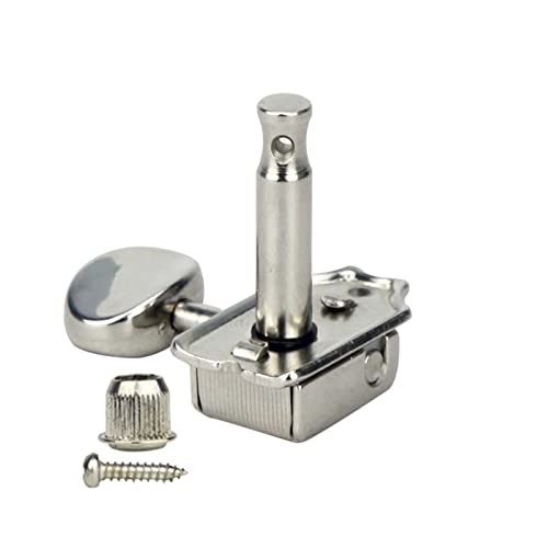 WNWN Ensemble De 6R 6 Inline Nickel Vintage Guitare Tuning PEGS Têtes De Machine 15: 1 pour Guitare Électrique… - Les Beatles, Paul McCartney, John Lennon, RIngo Starr, George Harrison WNWN Ensemble De 6R 6 Inline Nickel Vintage Guitare Tuning PEGS Têtes De Machine 15: 1 pour Guitare Électrique… – Image 6