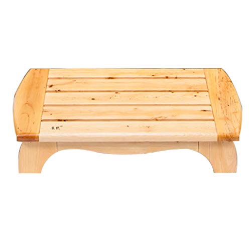 Chaise de bain antidérapant en bois imperméable pour senior - 2
