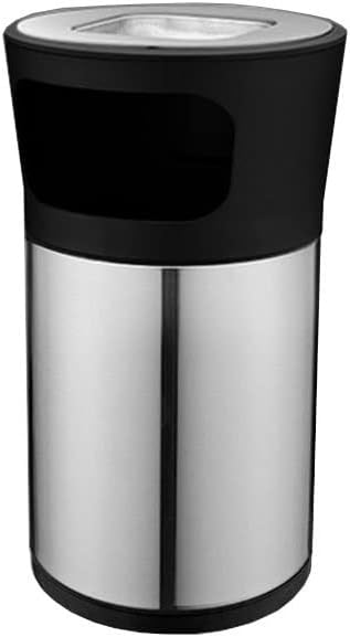 Stand Up Ashtray Stainless Steel Trash Can with Ashtray Trash Can Outdoor Indoor Elevator Corridor Ashtray Trash Can Commercial Trash Can Cigar Ashtrays For Outdoors (Color : C)