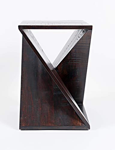 Jofran Global Archive Jasper Modern Wood Table, Espresso #TOP4