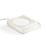 2026 New Smart Coffee Mug Warmer for Desk, 4 Temp Settings, Electric Cup Warmer with Auto Shut Off & Timer, Fast Heating Plate for Coffee, Tea, Candle Warmer, Smart Gift for Office & Home Use(White)