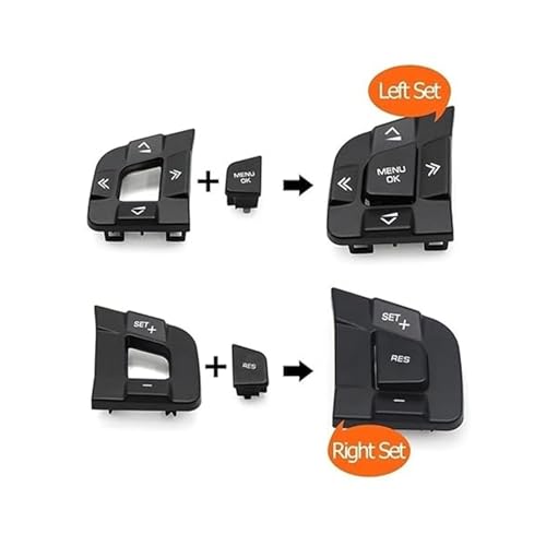 Bouton de commande volant Jaguar F-Pace C-Pace, solution touches bloquées - 5
