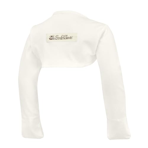 ScratchSleeves | Kratzhandschuhe mit Ärmeln für juckreizgeplagte Babys und Kleinkinder | Frei von Farbstoffen | 9-12m