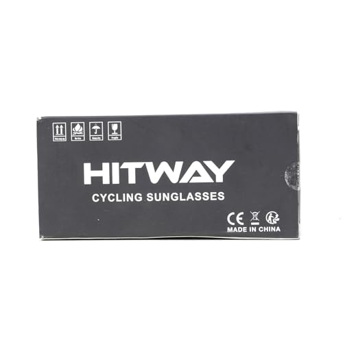HITWAY Occhiali da ciclismo polarizzati con 4