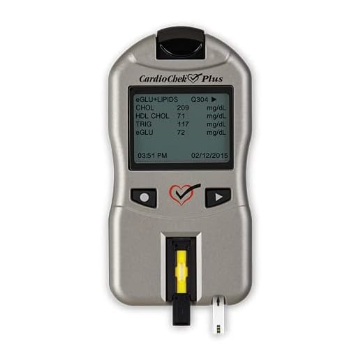 CardioChek Plus Lab-Quality Blood Analyzer and Monitor - Cholesterol Test Kit – Blood Glucose Monitor. Newest Version 1.11