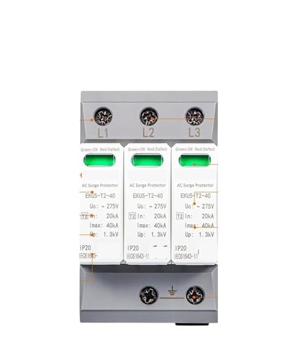 Parafoudre T2 4P protège vos appareils ménagers contre les dégâts d'orages 275V