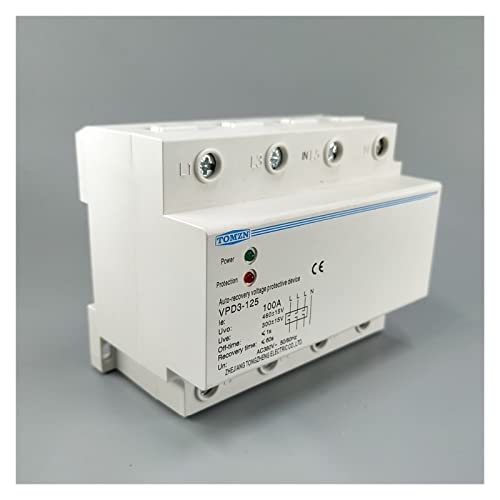 Relais de protection triphasé 380V 100A : stoppez les surtensions sur rail DIN - 4