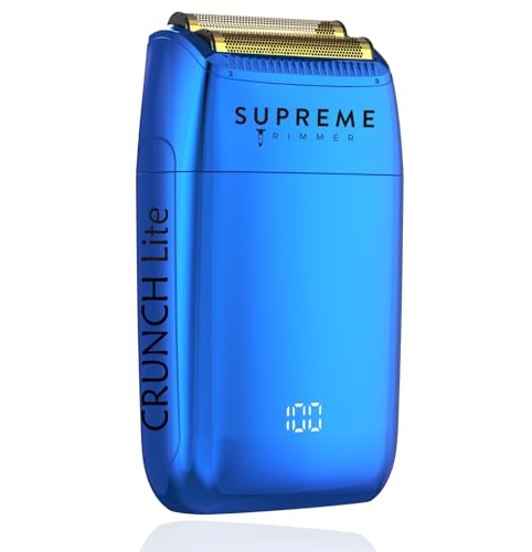 Supreme Trimmer Crunch Lite Foil Shaver for Men (60 Minute Runtime) Men