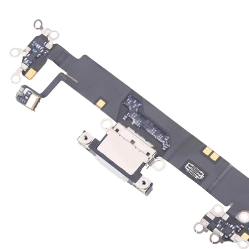 Connecteur de charge nappe port de charge blanc iPhone 16 Plus - 4