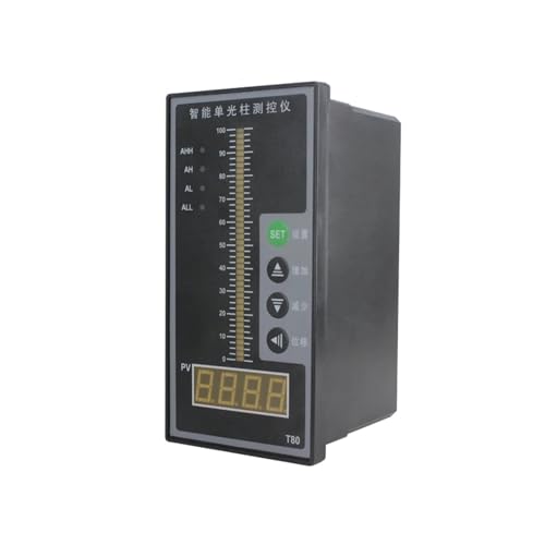 Transmisor de nivel de agua 4-20mA indicador programable y sensor con LED 6