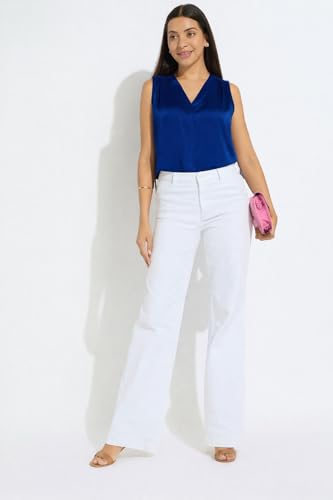 TRUSTROW pink satin top – image 5