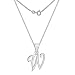 Produktbild Tuscany Silver Damen - Kette 925 Sterling Silber Rundschliff Diamant 8.44.7644