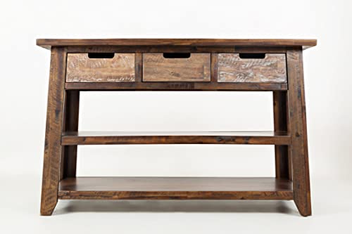 Jofran: , Painted Canyon, Sofa/Media Table, 50"W X 18"D X 32