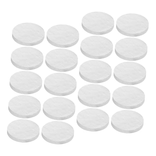 Alipis Tabletop Fire Pit Ceramic Wool Wick Cotton Core 20 Pcs Fire Bowl Pot Sponge Insulation for Bioethanol Fireplace Indoor Outdoor Portable Fire-Pit Replacement Core