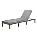 Produktbild SVITA Peach Gartenliege Rattan-Optik Braun