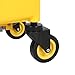 ETOYA 24L Commercial Mop Bucket with Side Press Wringer on Wheels,Yellow,Include Heavy Duty Industrial Mop for Restaurants, Schools, Hospitals, Warehouses & Janitorial Use