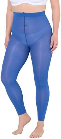 Ulla Popken Dames kousenlegging, wit, 52 NL/54 NL