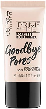 Catrice Prime & Fine Poreless Blur Primer - Mattifies & Preps Skin for Pore-Free Complexion