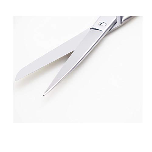 Yutoner Silver Office Scissors, Heavy Duty Sewing, Tailor Fabric Sewing Paper Cutting Shears Stainless Steel Cutter Leather Art Craft Office Scissors (6 Inch) #TOP2