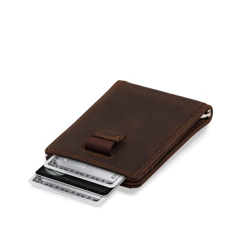 Kings Loot Slim Minimalist Wallet For Men Rfid Blocking | Slim Leather Wallets For Men | Mens Wallet Bifold | Slim Front Pocket Wallet For Men | 12 Card Holder Wallet For Men | Slim Wallet For Men #TOP4