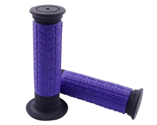 Lenkergriffe PROGRIP Griffe 717 schwarz lila Roller Scooter Motorrad