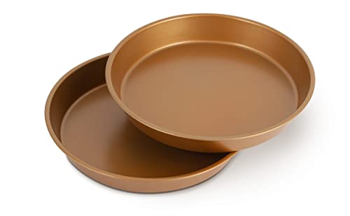 Eternal Living Copper Nonstick Bakeware Set (Cake Pans, Cupcake Tray, & Cookie Sheets, 6 Piece) #TOP6