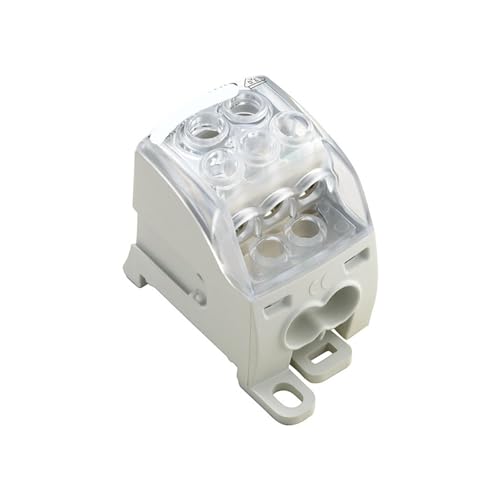 Bloques de terminales de fase dividida WPD 105 1x35+1x16 GY gris