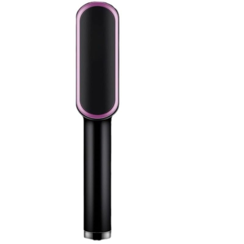 Escova Alisadora 5 em 1 Bivolt Temperatura Ajustavel Alisa Modela Alinha e Anti-Frizz(Preto)