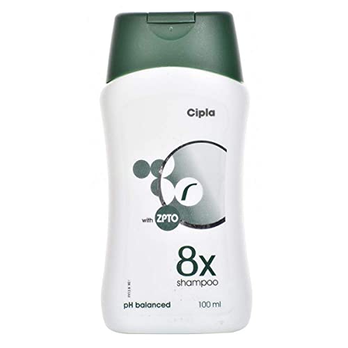 Cipla 8X - Bottle of 100 ml Shampoo