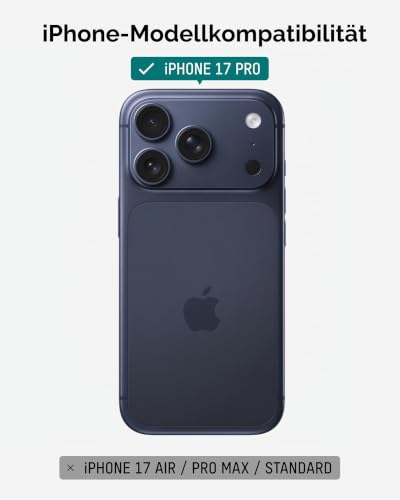 Mous für iPhone 17 Pro Limitless Hülle, Kompatibel mit MagSafe, Vollständiger Kameraschutz, Stoßfest, Stein – Ansicht 7