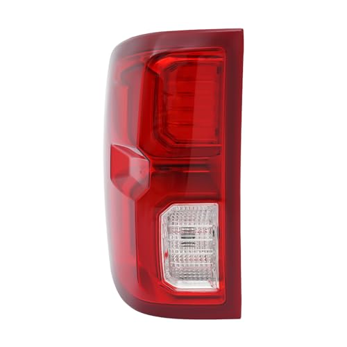 Headery Tail Light Assembly Compatible for 2016-2018Chevy Silverado 1500 High Country | LTZ, Left Driver Side Brake Stop Lamp, Parking Light Red Clear Lens (Left Driver Side)