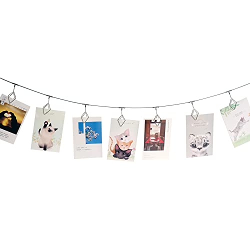 Tfu Wall Hanging Photo Display, Diy Picture Photo Frame String With 12 Clips For Hanging Photos Notes And Artworks … #TOP1